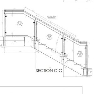 Stairs - Oasis Academy Arena - BA detail