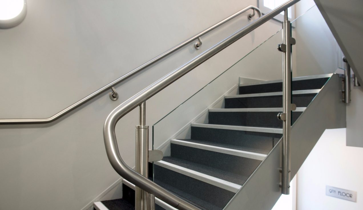 15 Paddington Exchange - B20 Post & Glass Stair Balustrade