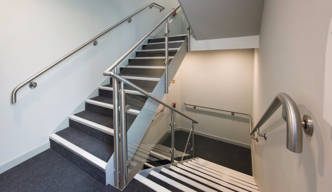 14 Paddington Exchange - B20 Post & Glass Stair Balustrade