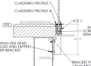 Fixing Detail - Ice to Steel Beam