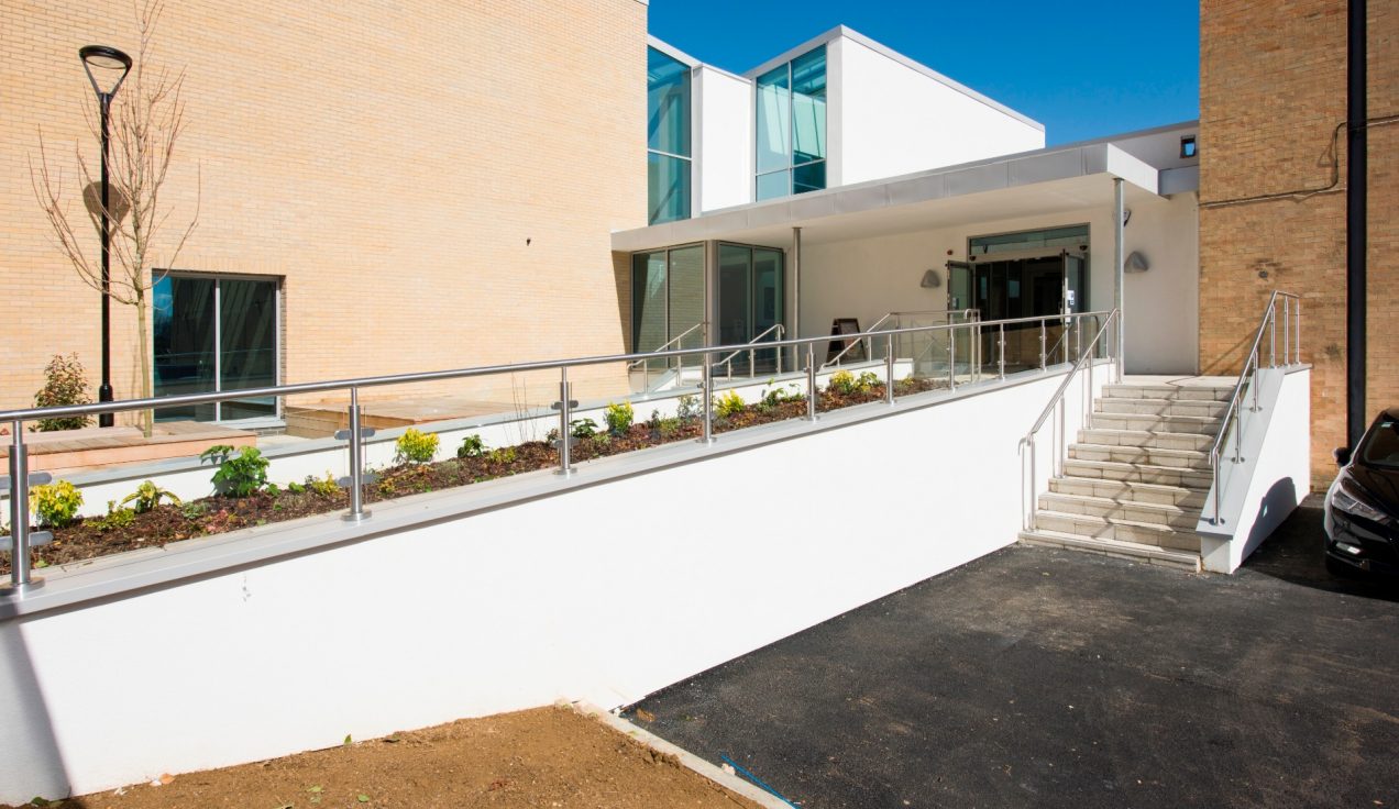 01 - Iffley Road Leisure Centre - External Balustrades