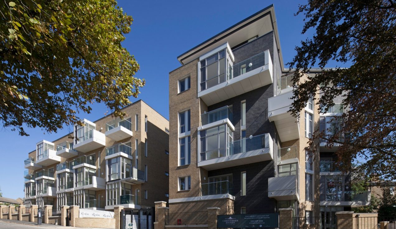 Christopher Boone's Almshouses - External glass balustrades 10