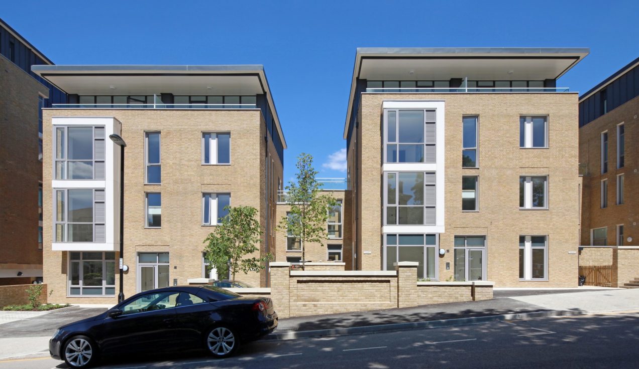 Christopher Boone's Almshouses - External glass balustrades 09