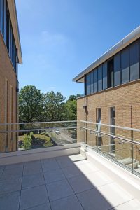 04 Christopher Boone’s Almshouses - Glass balustrade terraces