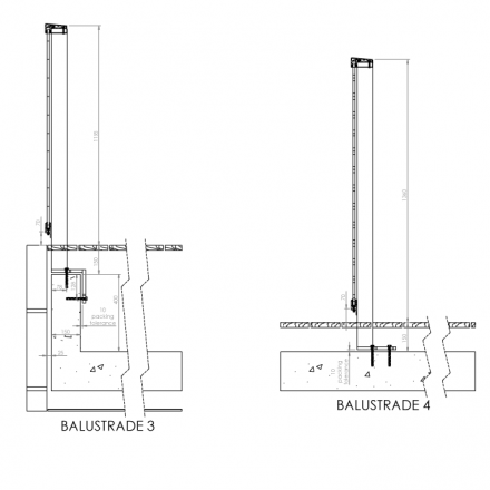 Creating a consistent balustrade finish 