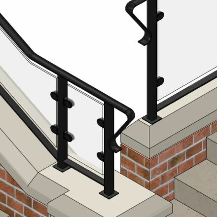 Convex Shape Handrail