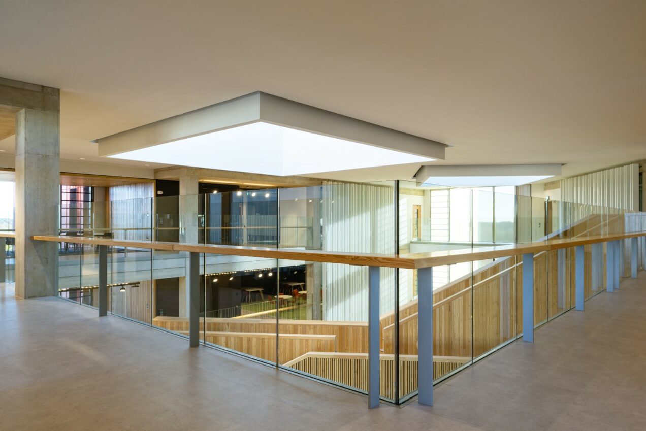 09 Internal Atrium Glass Balustrade 