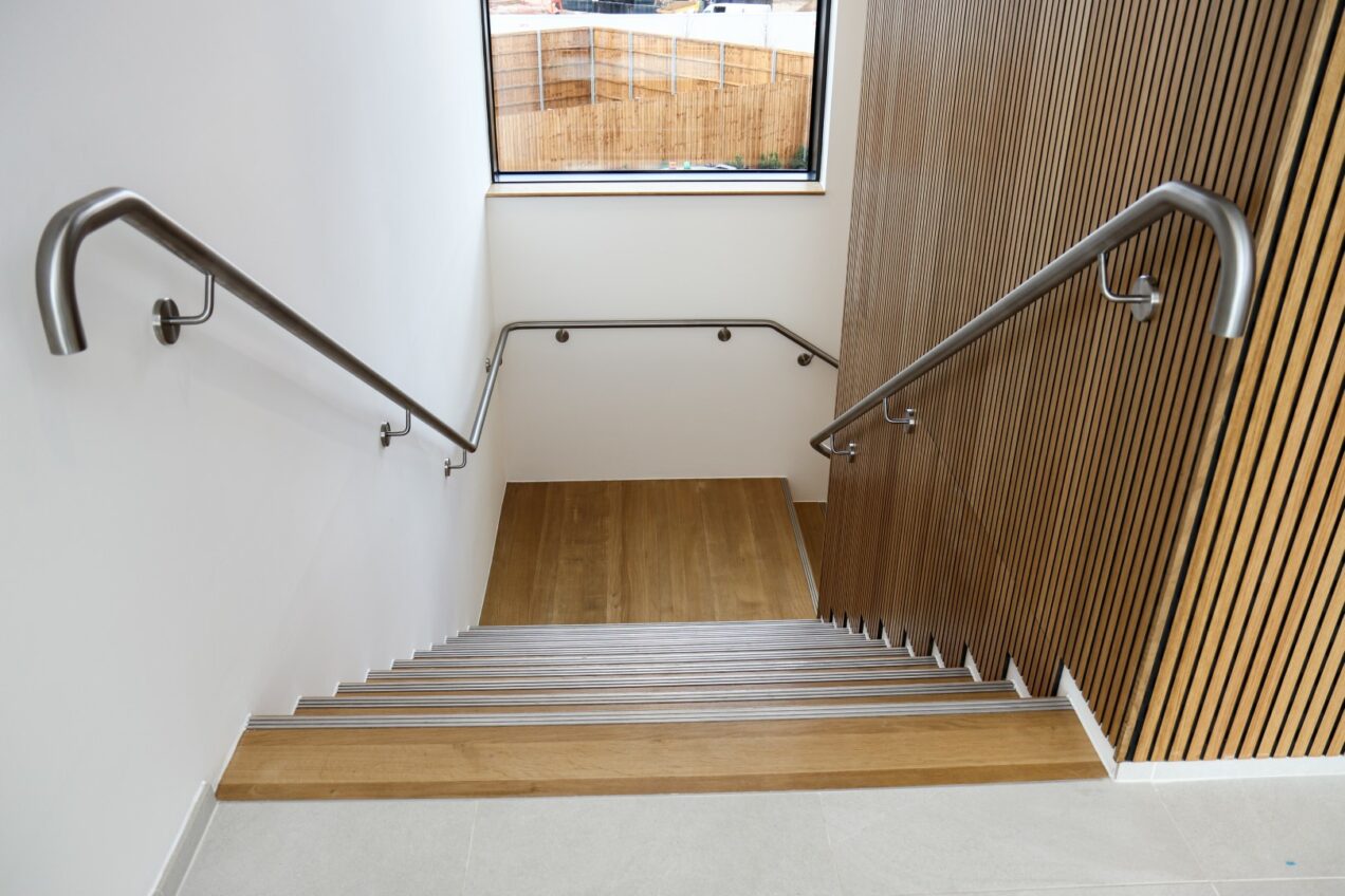 07 B10 Stainless Wall Handrails 