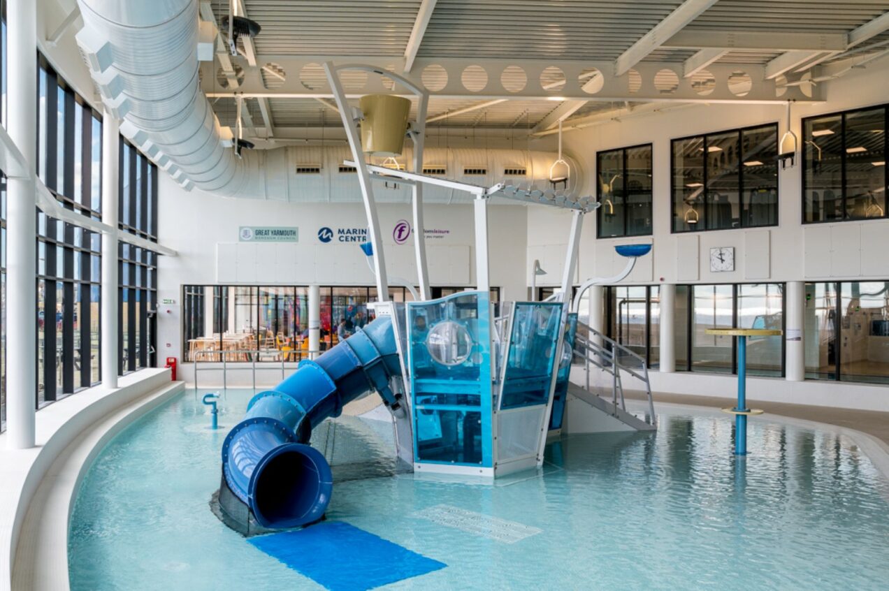 06 View of Pool Area with Railings 