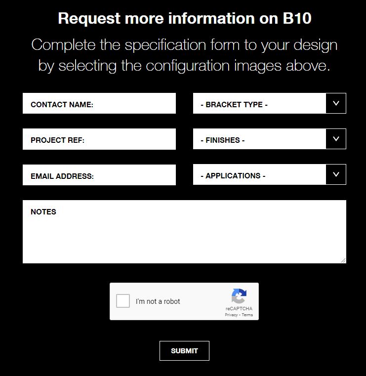 specification form 