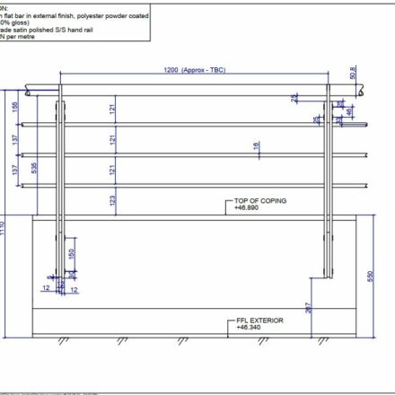 Balustrade Height 