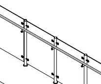 Glass Balustrading to Stairs & Voids 
