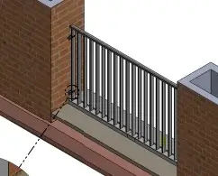 Balustrades to Walkways