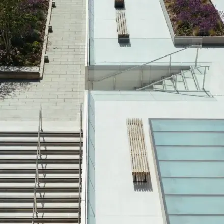 Raked Balustrading to Steps